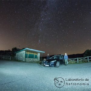 retrato astronomico coche